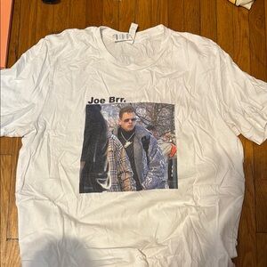 Barstool Joe Burrow White Tshirt Large